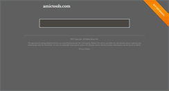 Desktop Screenshot of amictools.com